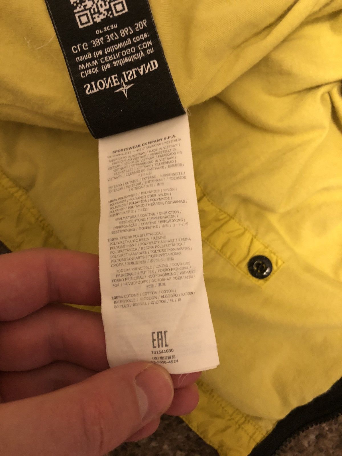 Stone Island Stone Island Garment Dyed Crinkle Reps NY Size US XXL / EU 58 / 5 - 12 Thumbnail