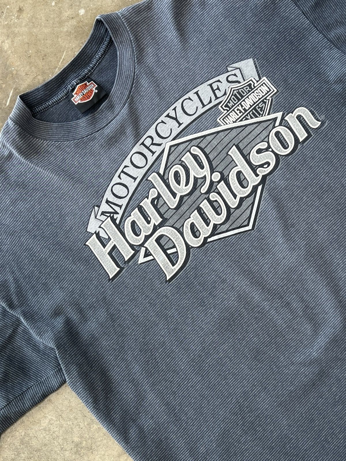 Harley Davidson × Vintage Vintage Harley Davidson Eagle Motorcycle Single Stitch XL Size US XL / EU 56 / 4 - 5 Thumbnail