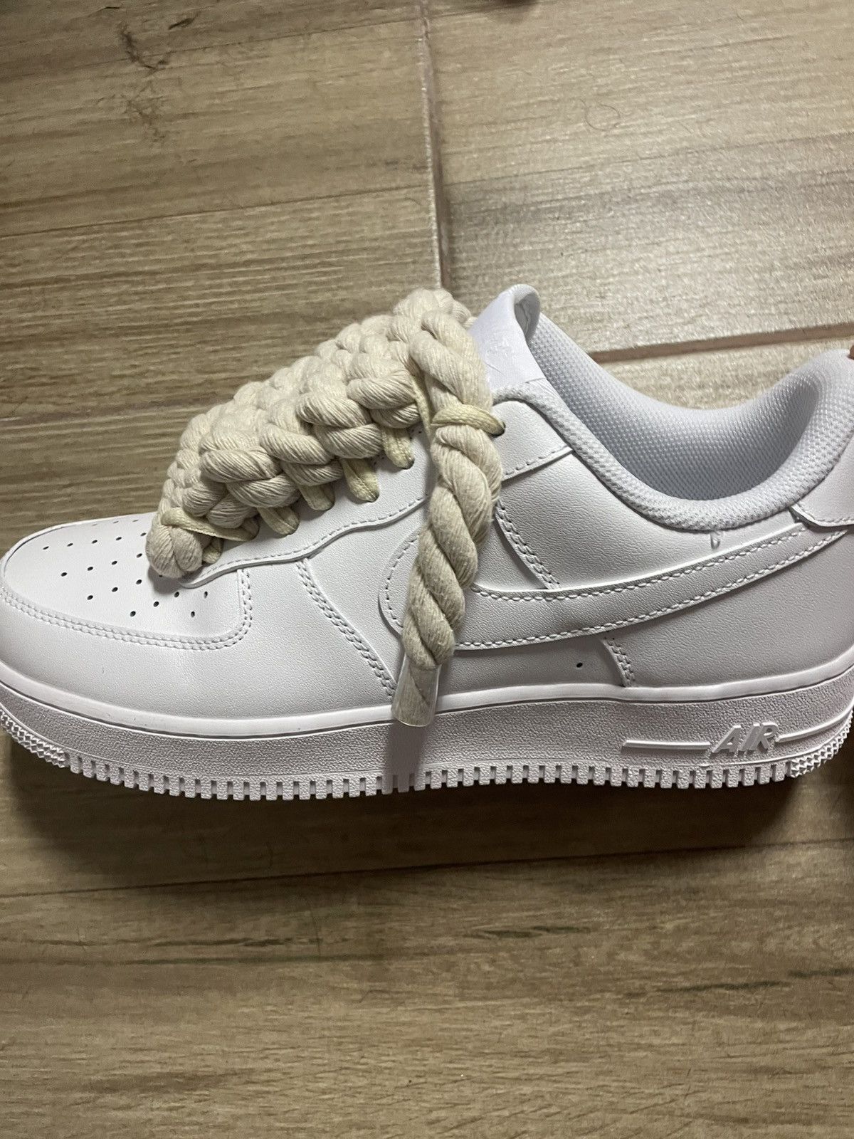Nike Nike air force 1 big laces Size US 9 / EU 42 - 2 Thumbnail
