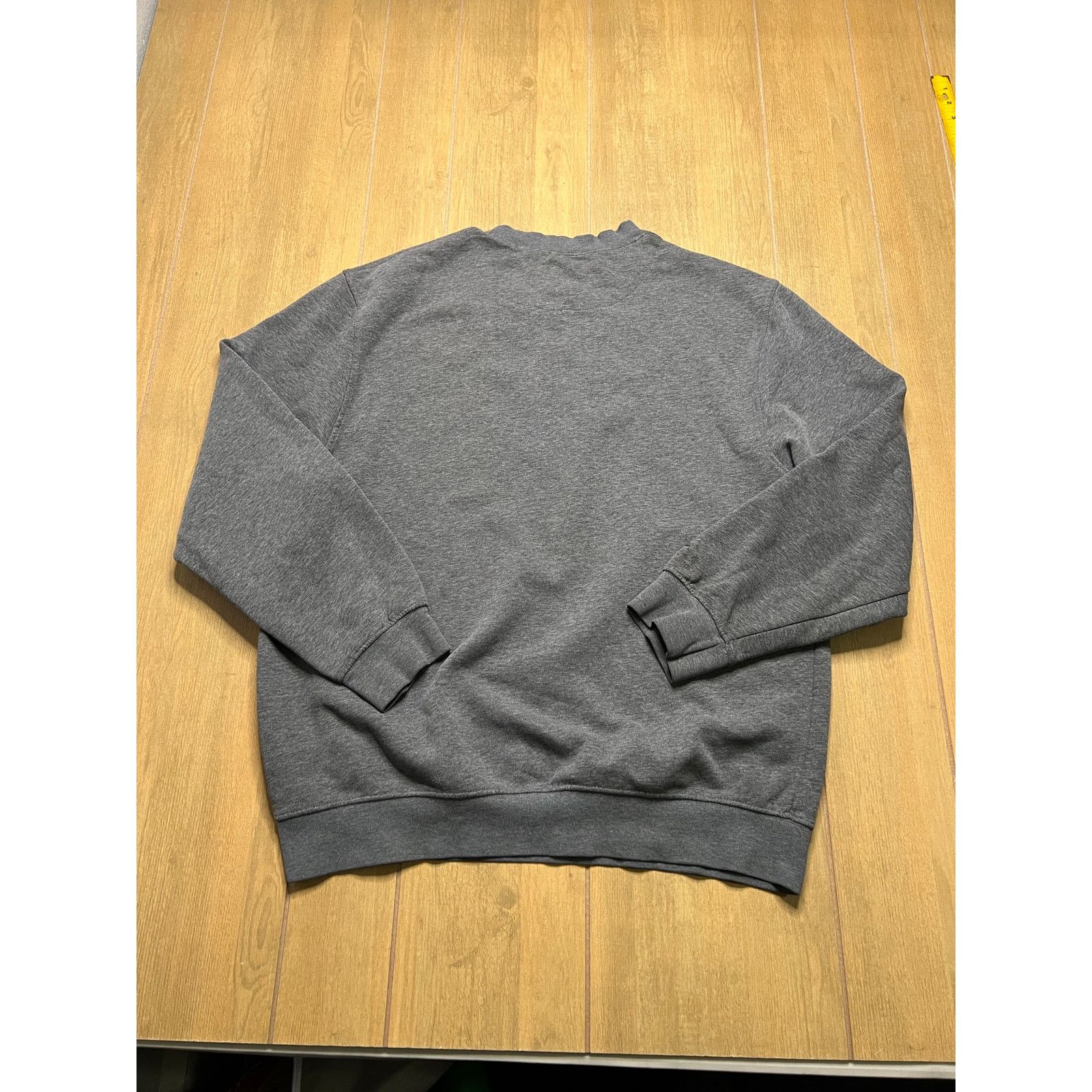 Nike Vintage Nike Sweatshirt Mens Large Gray Y2K Mini Swoosh Size US L / EU 52-54 / 3 - 2 Thumbnail