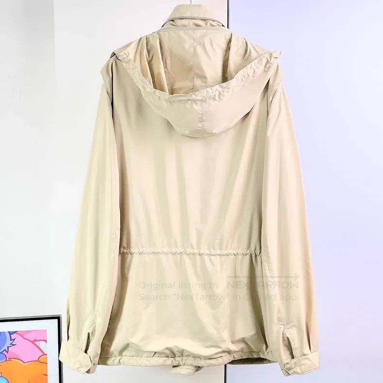Loro Piana Loro Piana Light Khaki Multi-Pocket Traveler Blazer Jacket Size US XL / EU 56 / 4 - 2 Thumbnail