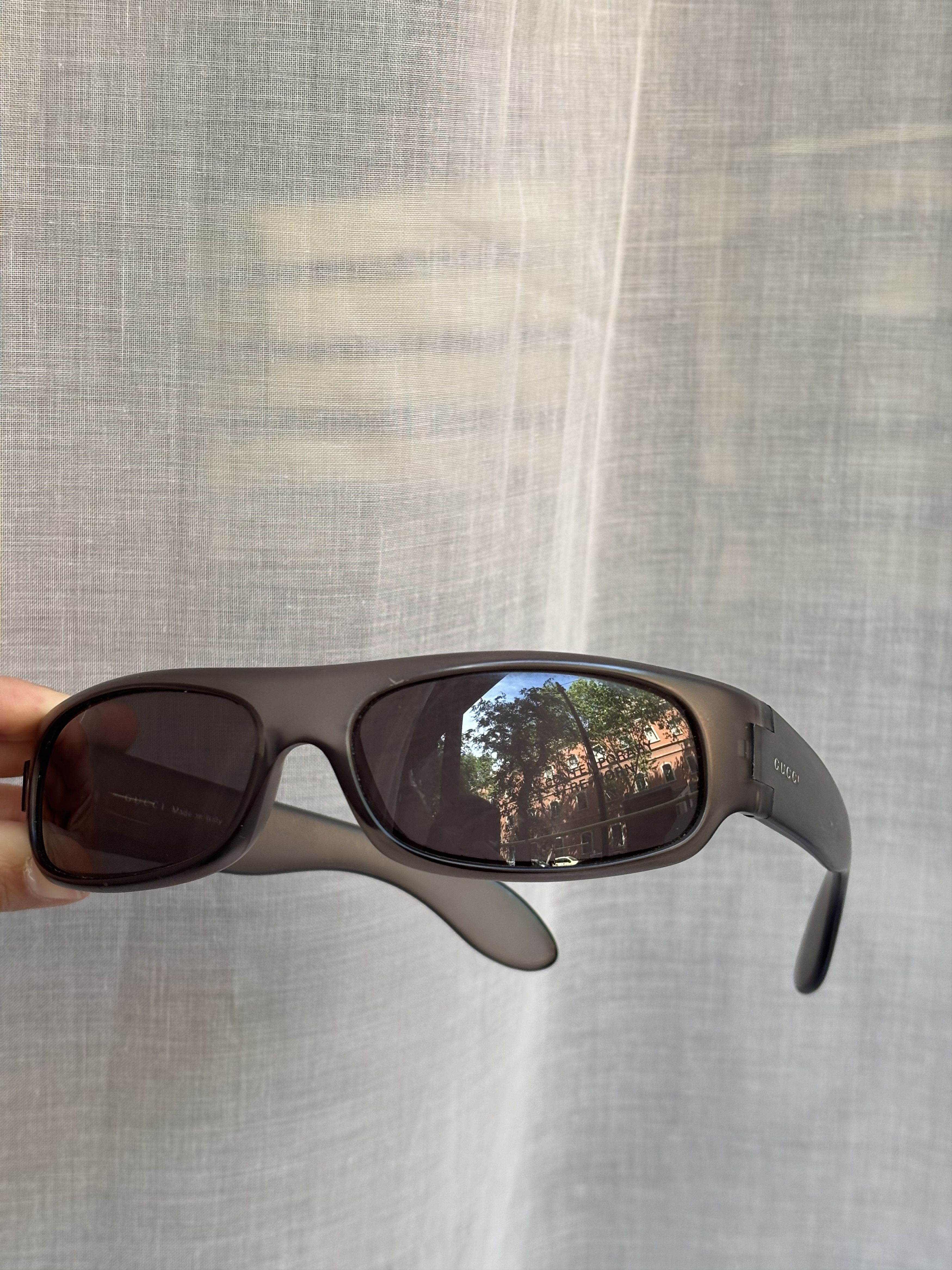 Gucci GUCCI Sunglasses Shield Rimless 90s Wrap 1190 Vintage Size ONE SIZE - 2 Thumbnail