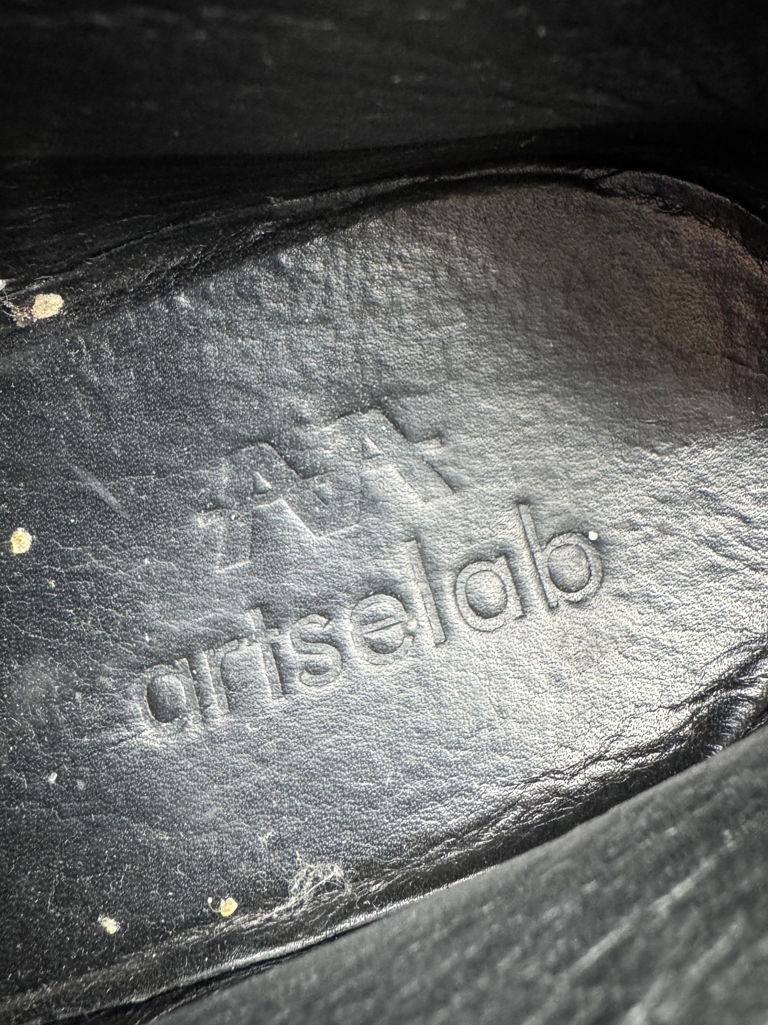 Japanese Brand Artselab Vintage Leather Oversized Boots C630(V351) Size US 9 / IT 39 - 9 Thumbnail