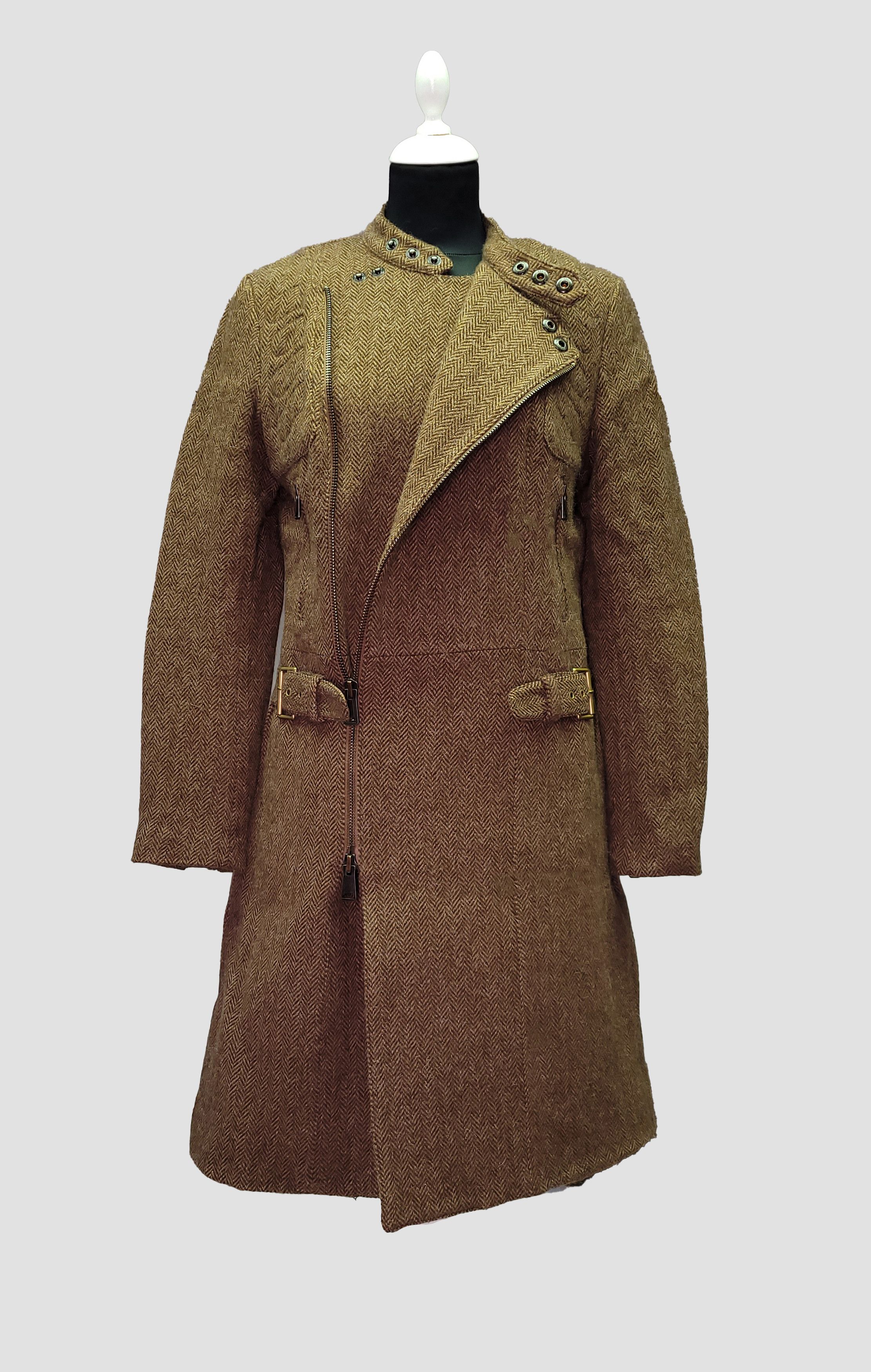 Polo Ralph Lauren Ralph Lauren _ Blue Label _ Biker Lambs Wool & Alpaca Coat Size M / US 6-8 / IT 42-44 - 3 Thumbnail