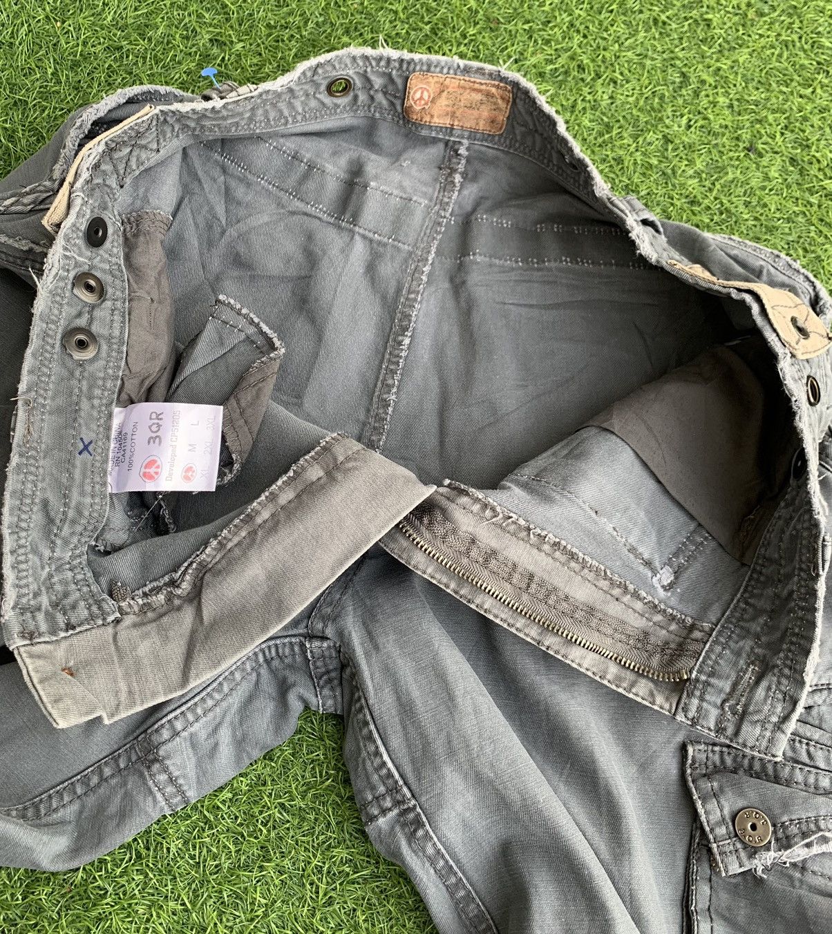 Japanese Brand 🔥 Japanese Brand 3QR Cargo Pocket Pants Size US 32 / EU 48 - 10 Thumbnail
