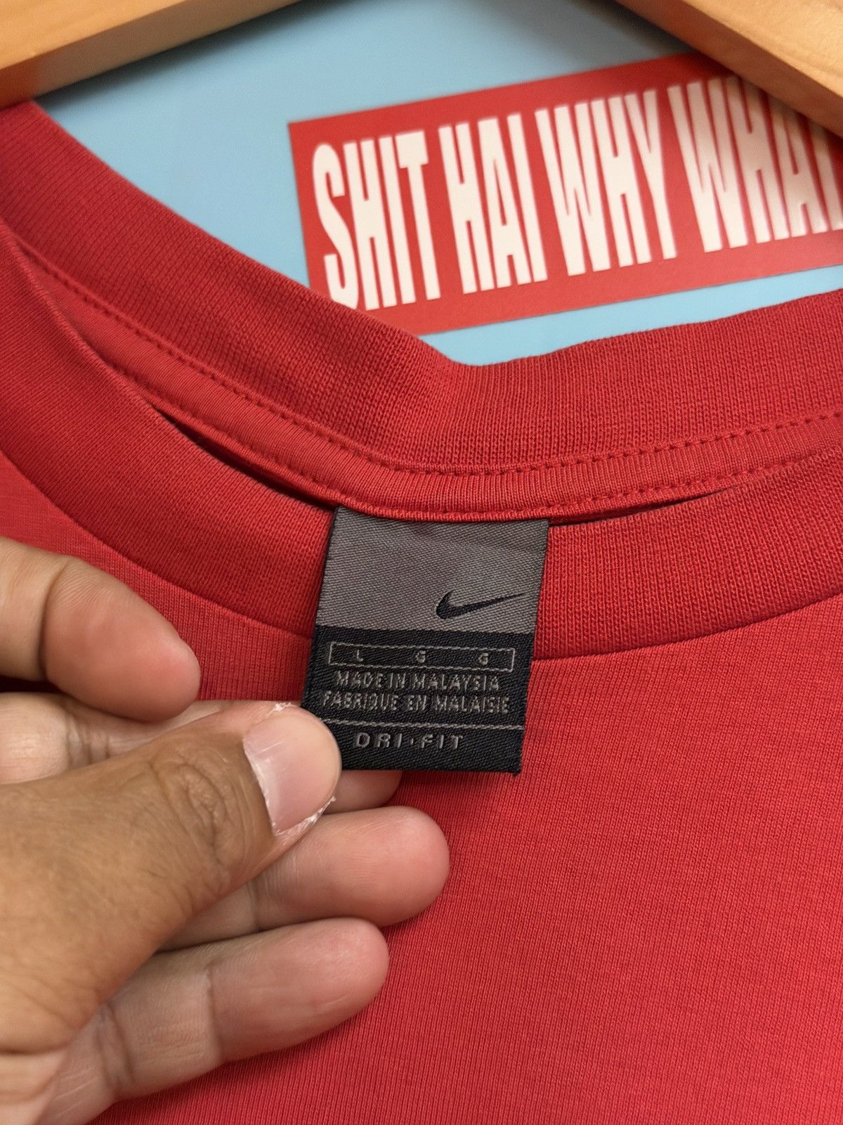 Nike Vintage Nike Football 00's T-shirt Size US L / EU 52-54 / 3 - 5 Thumbnail