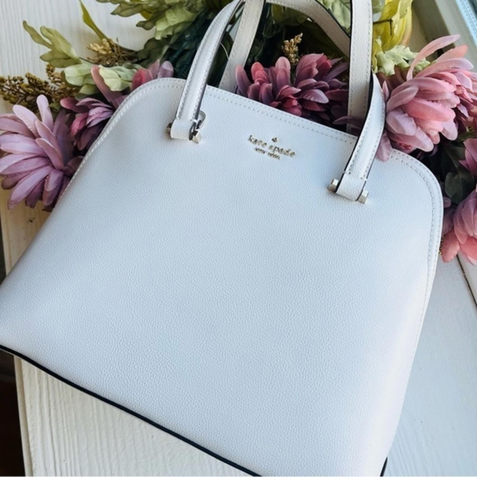 Designer × Kate Spade Kate Spade White Satchel NWT Size ONE SIZE - 2 Thumbnail