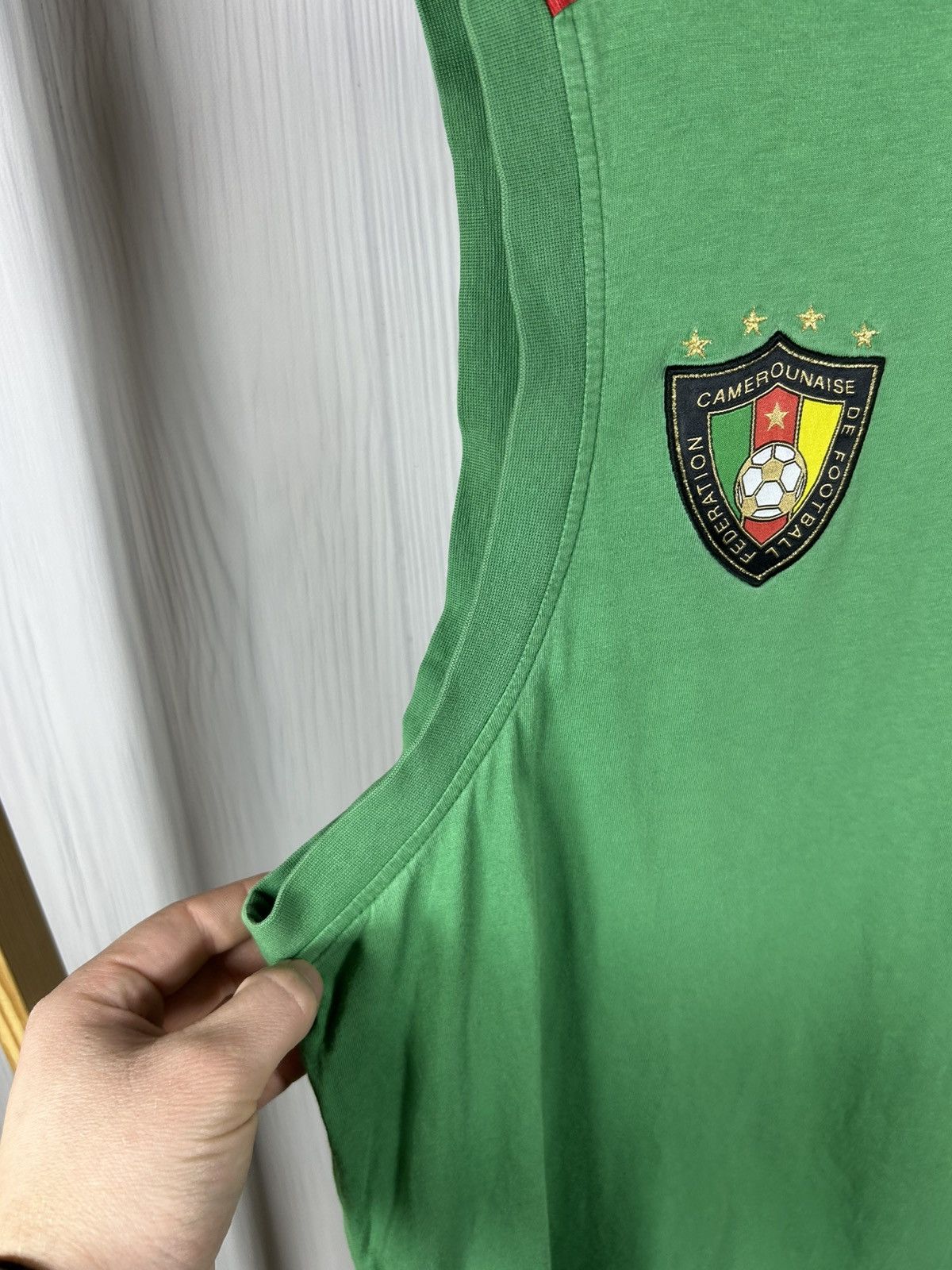 Puma Vintage 2004-06 Cameroon Puma Training Vest XXL Jersey Size US XXL / EU 58 / 5 - 5 Thumbnail