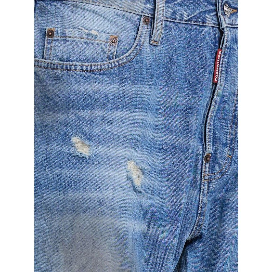 Dsquared2 DSQUARED2 Bro Blue Denim Jeans New & Authentic (Men's size:U Size US 40 / EU 56 - 2 Thumbnail