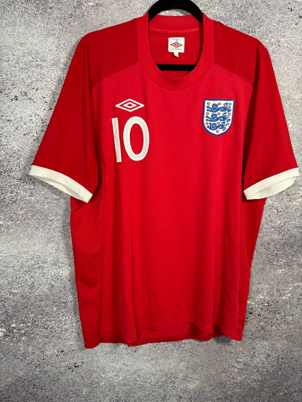 Umbro × Vintage ROONEY England National Team 2010 Umbro Soccer Jersey Size US L / EU 52-54 / 3 - 4 Thumbnail