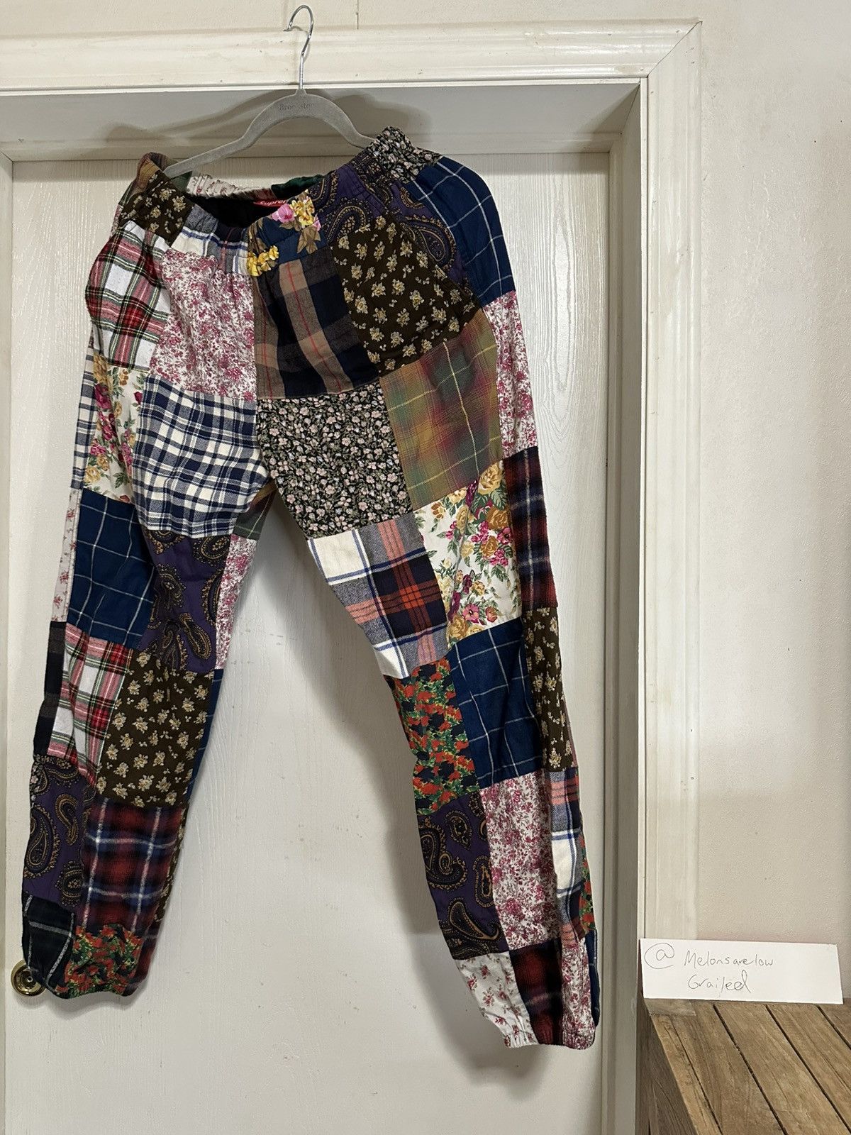 Supreme Patchwork Pants | Grailed