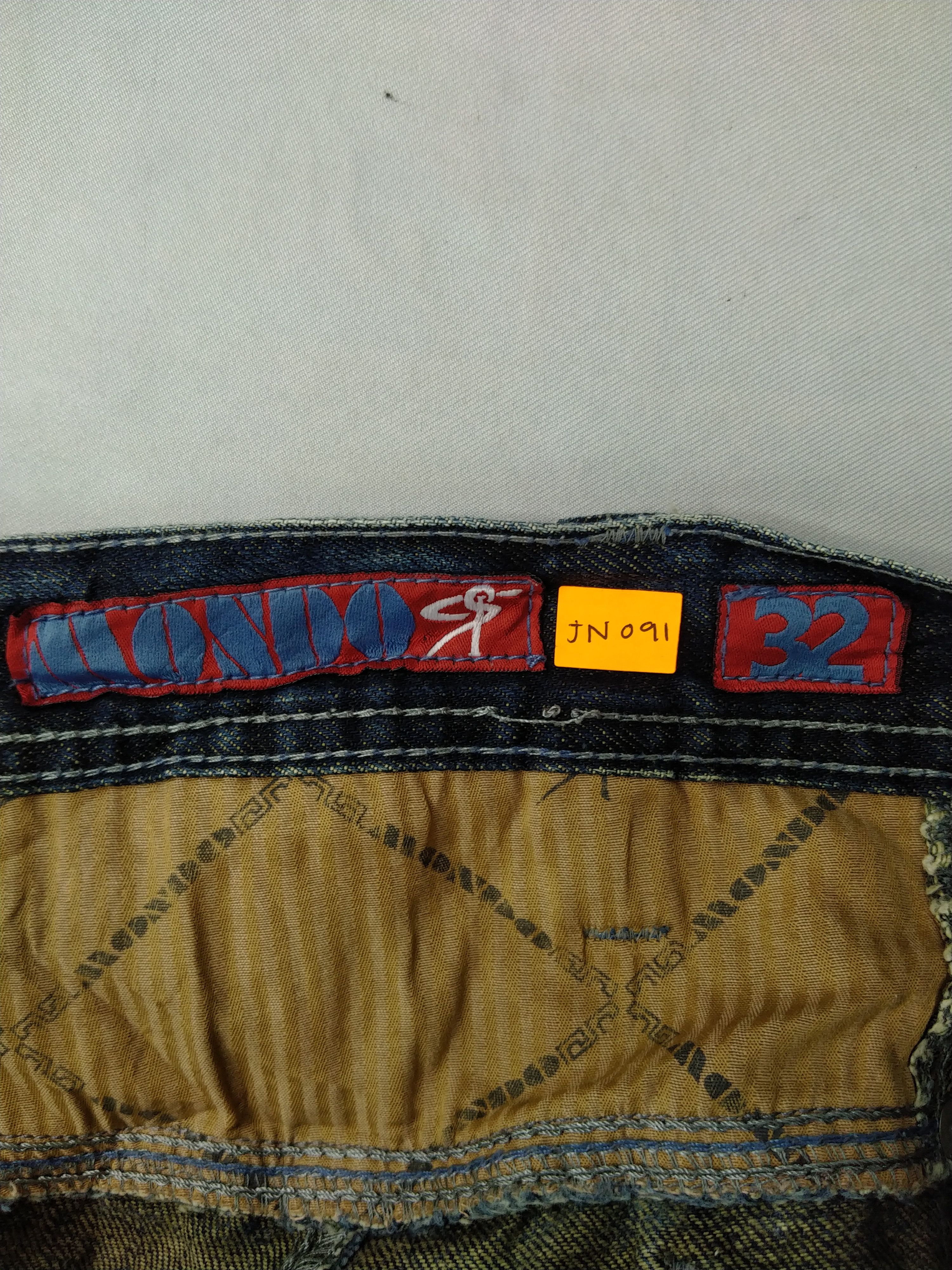 Hysteric Glamour Japanese Brand Mondo Rare Pattern Design Denim 34x34 JN091 Size US 34 / EU 50 - 10 Thumbnail