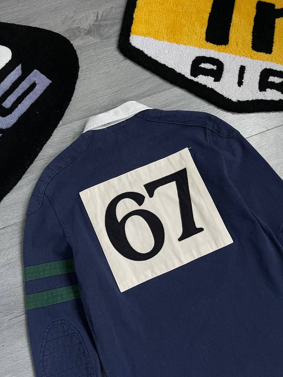 Polo Ralph Lauren × Vintage vintage polo ralph lauren long sleeve rugby big logo 90s Size US XS / EU 42 / 0 - 10 Thumbnail