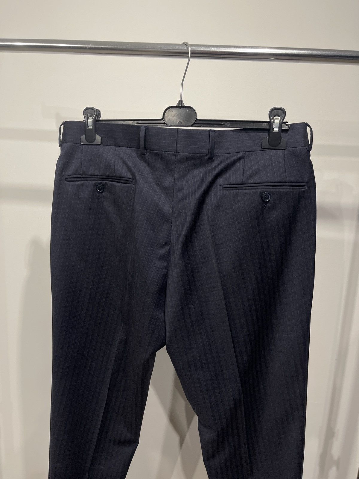 Bugatti Bugatti formal trousers dark blue men’s pants 40R Size 40R - 4 Thumbnail