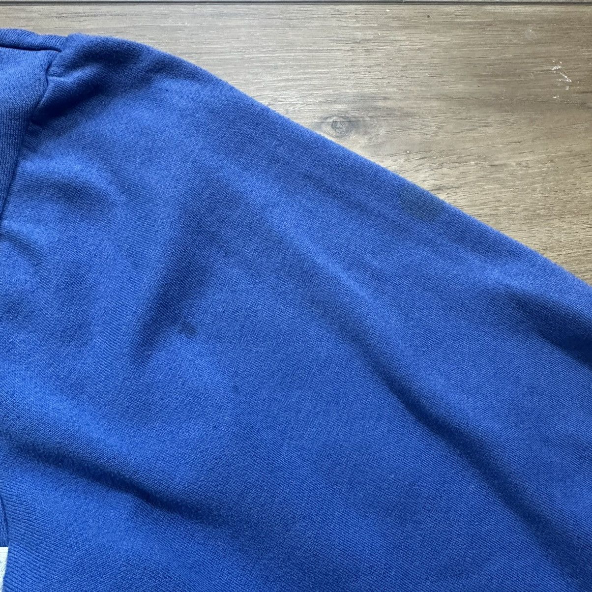 Adidas Vintage 80s Adidas Blue & Grey Trefoil Zip Up Jacket Size US M / EU 48-50 / 2 - 10 Thumbnail