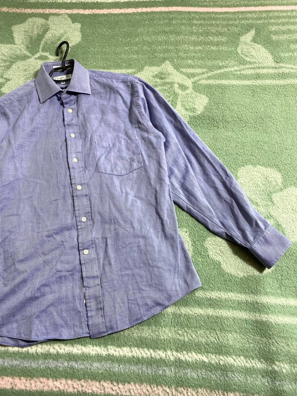 Christian Dior Monsieur Christian Dior Vintage Button Up Long Sleeve Shirt Size L Size US L / EU 52-54 / 3 - 14 Thumbnail