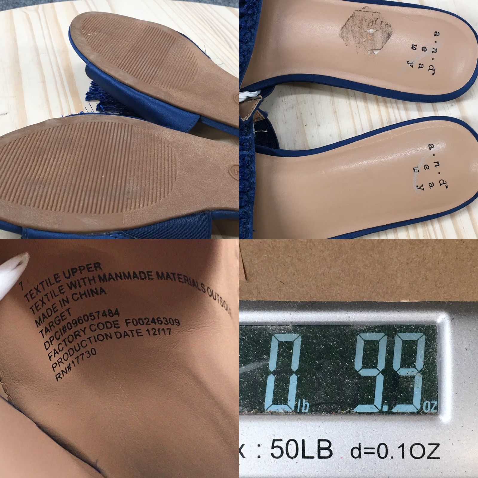 Vintage A New Day Sandals Womens 7 Casual Slide Flats Comfort Blue Slip On Low Top Sandal Womens Adult 7 Blue Casual Slide Comfort Nike Size M / US 6-8 / IT 42-44 - 9 Thumbnail