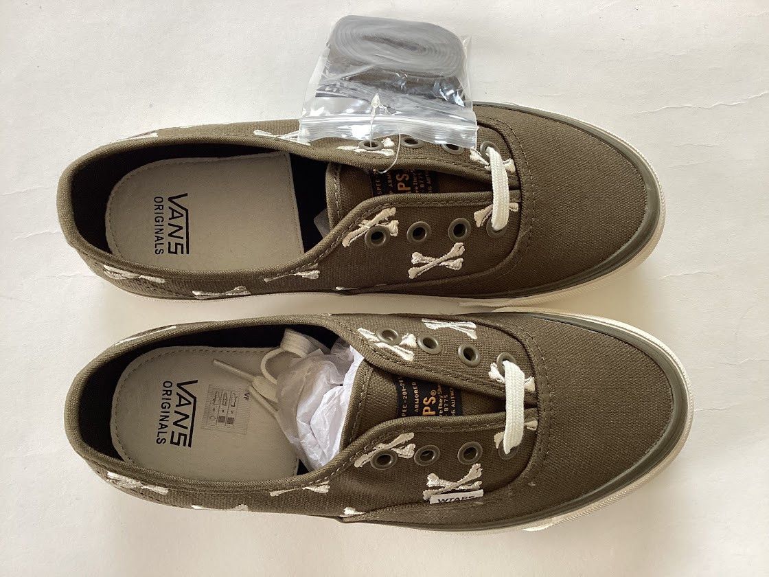 Vans (US5)Vans Authentic WTAPS Olive Crossbones Size US 5 / EU 37 - 4 Thumbnail