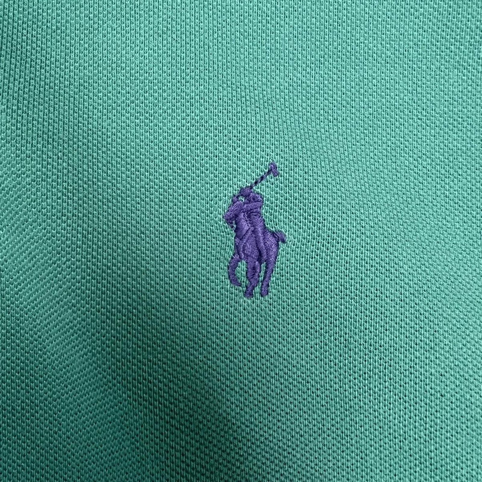 Polo Ralph Lauren × Ralph Lauren × Vintage Polo Ralph Lauren Shirt XL Pony Casual Preppy Short Sleeve Size US XL / EU 56 / 4 - 2 Thumbnail
