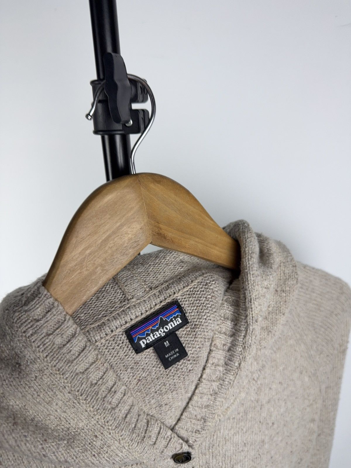 Patagonia Patagonia Wool Henley Hoodie Sweater Heather Knit Pullover Size US M / EU 48-50 / 2 - 7 Thumbnail