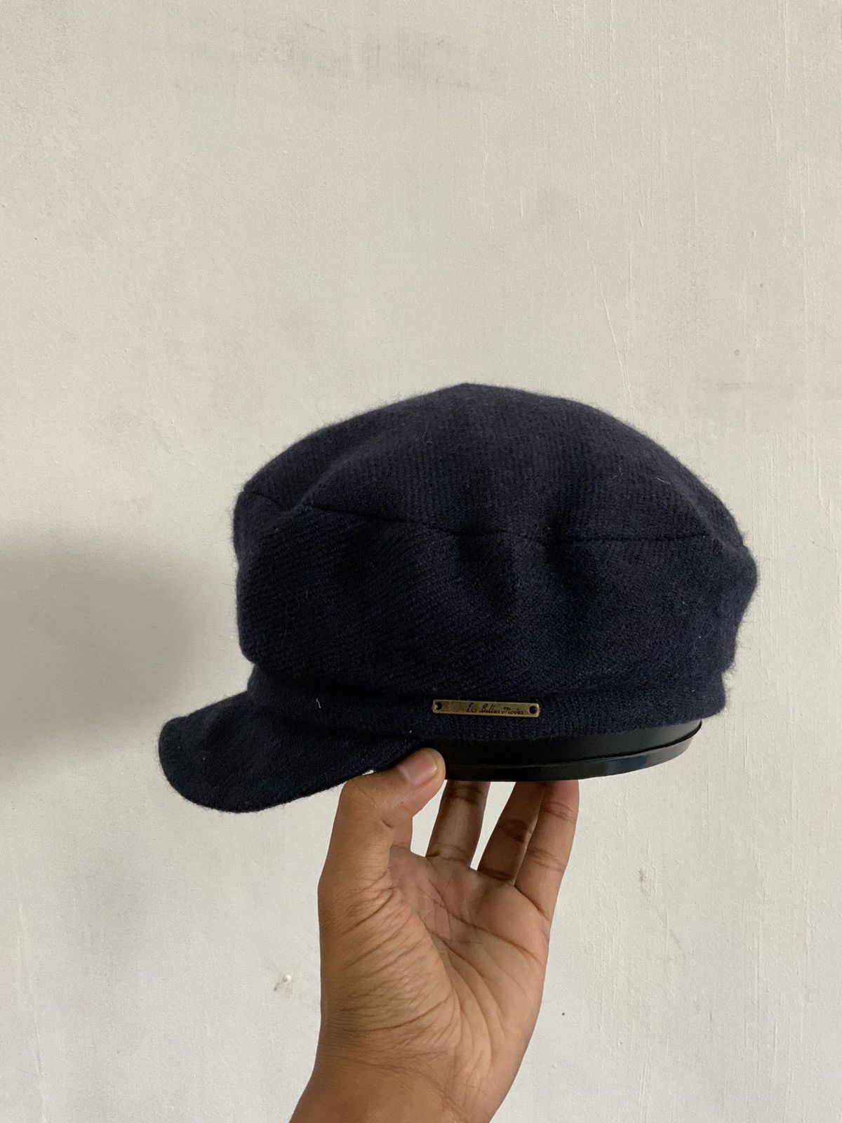 Japanese Brand Vintage Les Belles Modes Indigo Retro Hat Size ONE SIZE - 2 Thumbnail