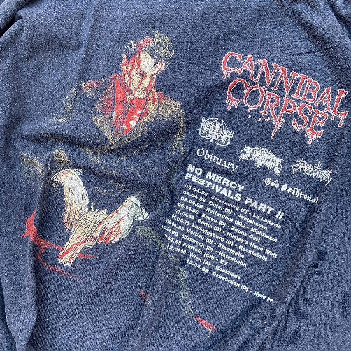 Vintage Vintage 90s Cannibal Corpse Tee seize XL Size US XL / EU 56 / 4 - 4 Thumbnail
