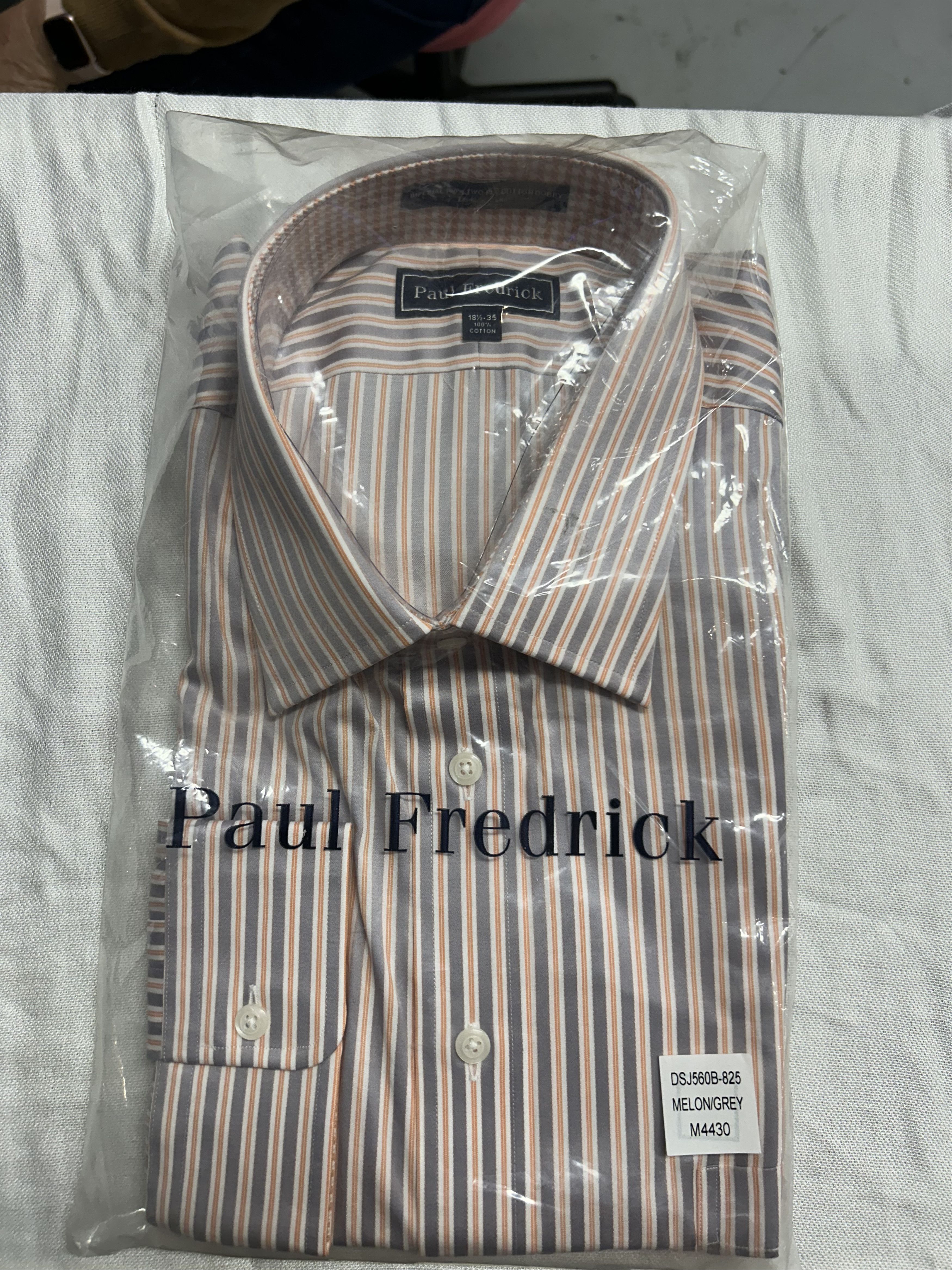 Paul Frederick LS Dress Shirt Size US XL / EU 56 / 4 - 1 Thumbnail