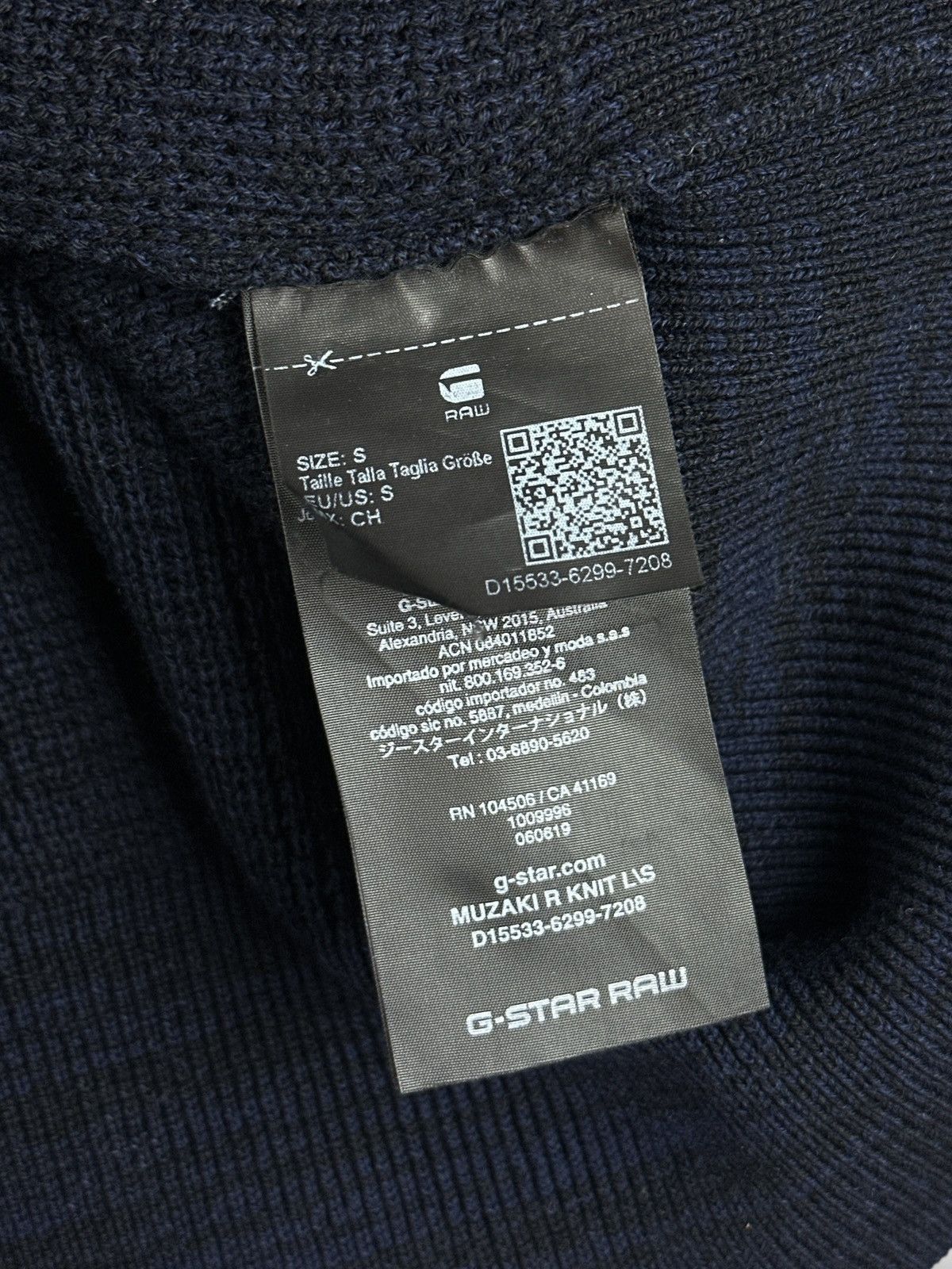 G-Star G-Star Raw Muzaki R Knit Sweater Size US S / EU 44-46 / 1 - 8 Thumbnail