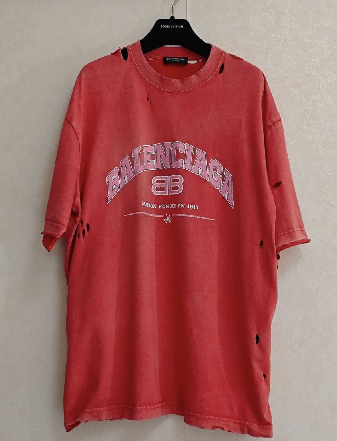 Balenciaga logo tee