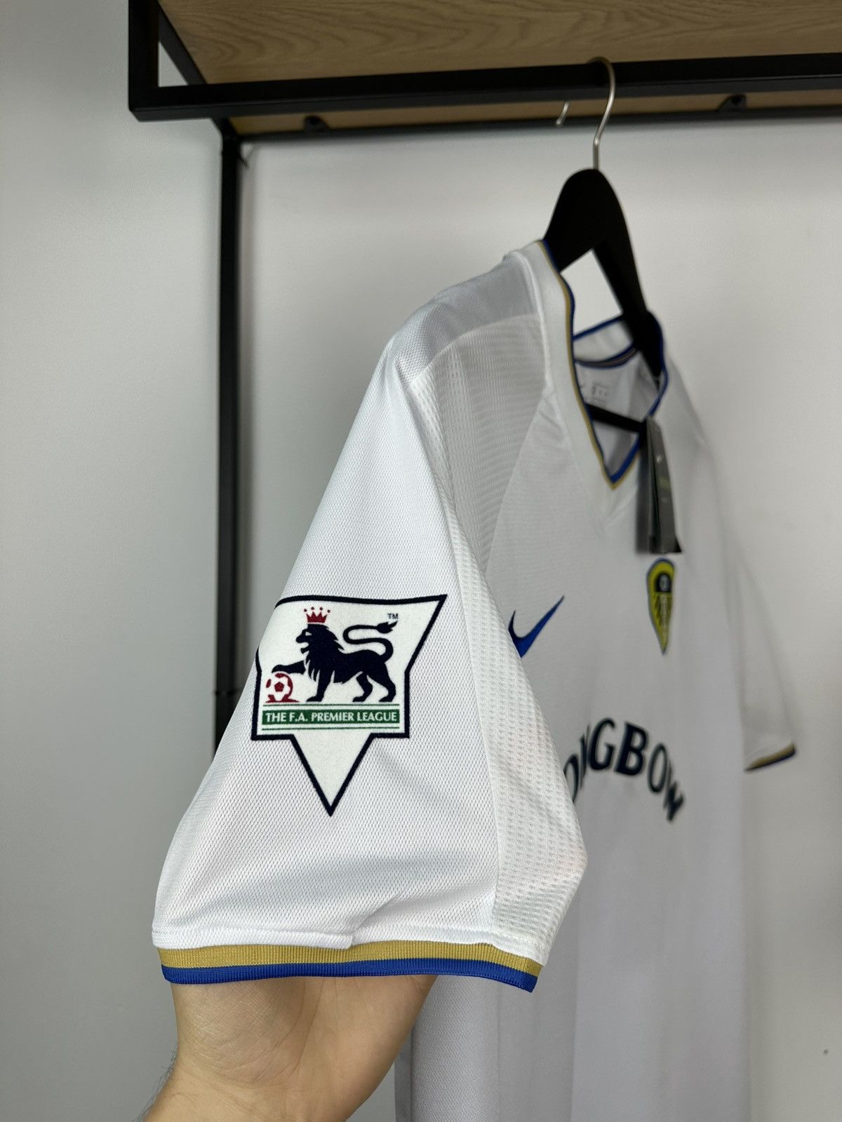 Nike Leeds United #17 Smith Football Jersey Soccer shirt Men’s M Size US M / EU 48-50 / 2 - 5 Thumbnail