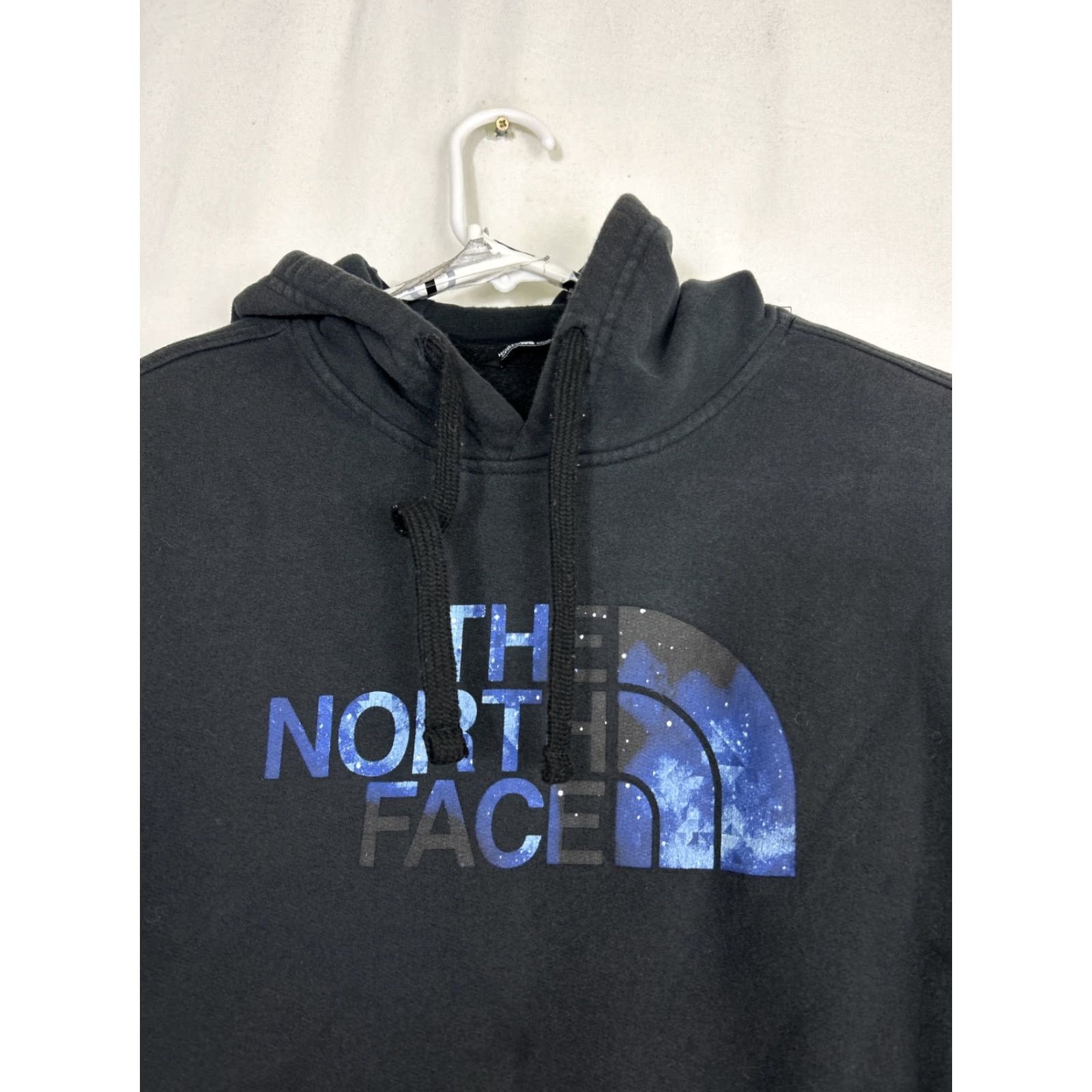 The North Face The North Face Mens Medium Pullover Hoodie Black Blue Starry Night Size US L / EU 52-54 / 3 - 3 Thumbnail