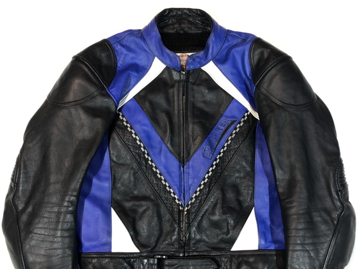 Ferrari × Honda × Yamaha ProBiker Motorcycle Moto Leather Jacket Racing Size US M / EU 48-50 / 2 - 6 Thumbnail