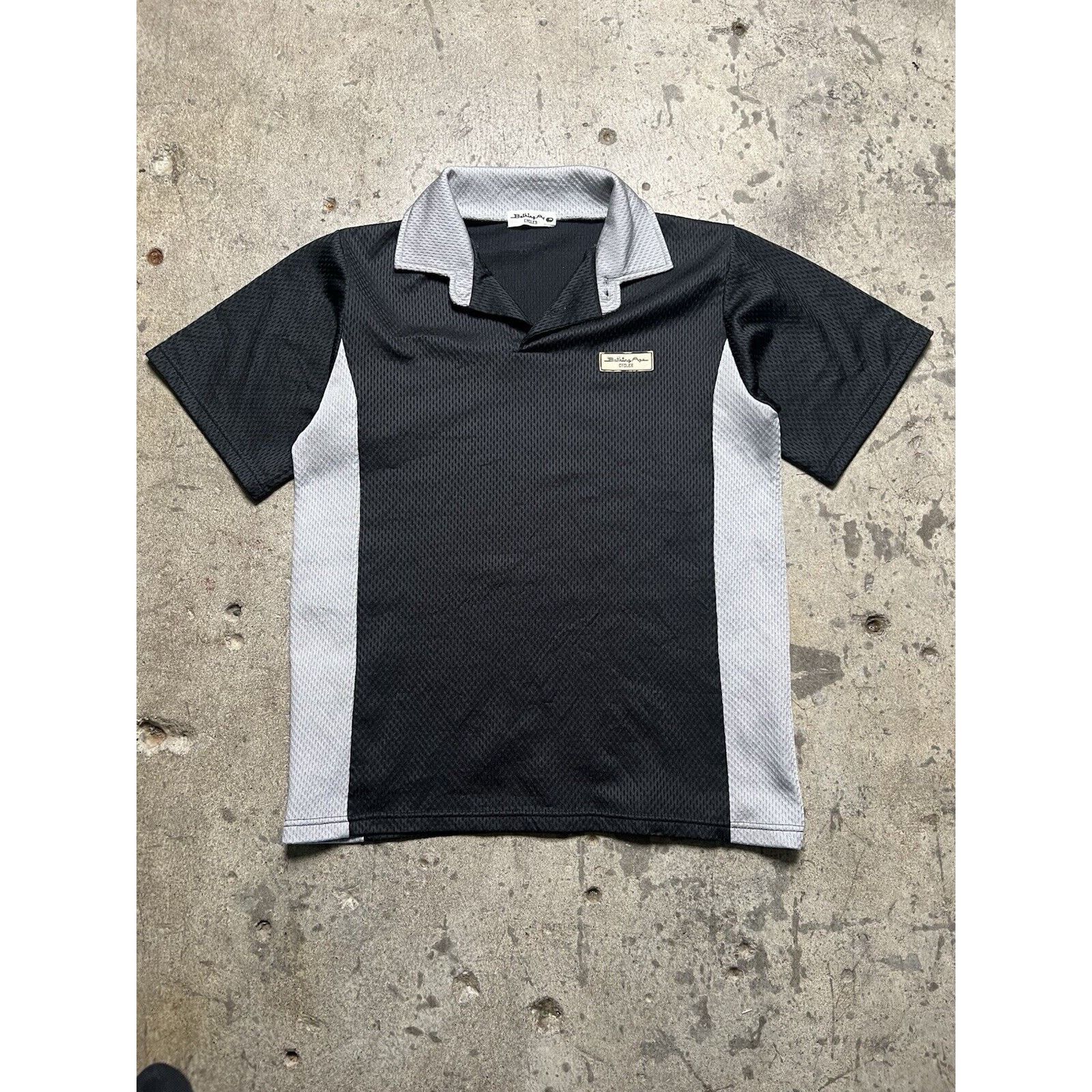 Bape A Bathing Ape Cycles Bape Mesh Polo Collared Shirt Vintage Size US S / EU 44-46 / 1 - 1 Thumbnail