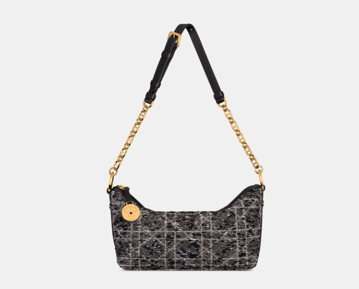 Dior o1w1db10426 S3202U Size : OS / Hobo Bag in Black/Gold Size ONE SIZE - 4 Thumbnail