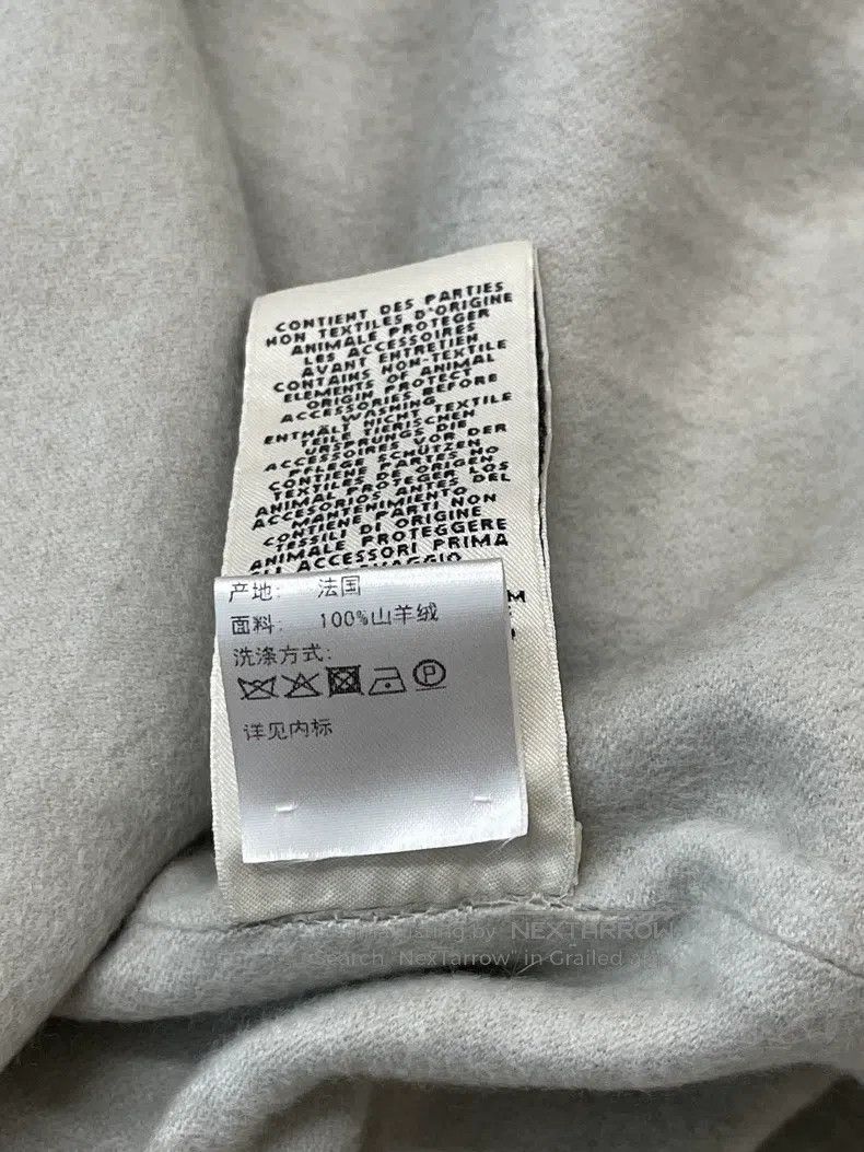 Hermes Hermes Oatmeal Long Cashmere Vest Jacket Size XXS / US 00 / IT 34 - 6 Thumbnail