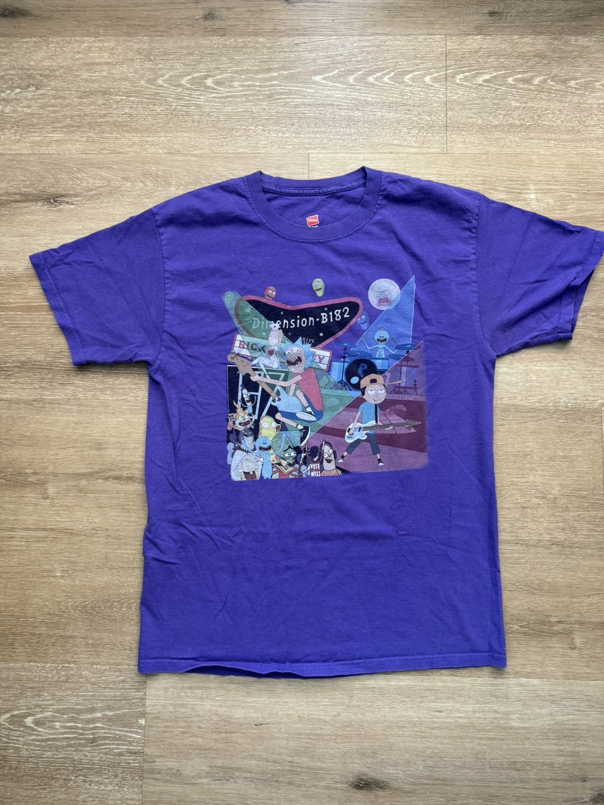 Band Tees × Cartoon Network Rick & Morty “Tom Mark & Travis Show” Y2K Blink-182 Tee Size US M / EU 48-50 / 2 - 9 Thumbnail