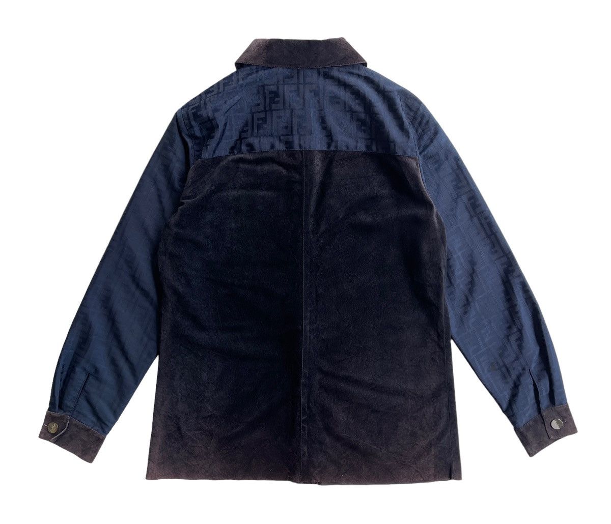 Fendi Vintage Fendi 1990 Vera Pelle Leather Monogram Jacket Size M / US 6-8 / IT 42-44 - 8 Thumbnail