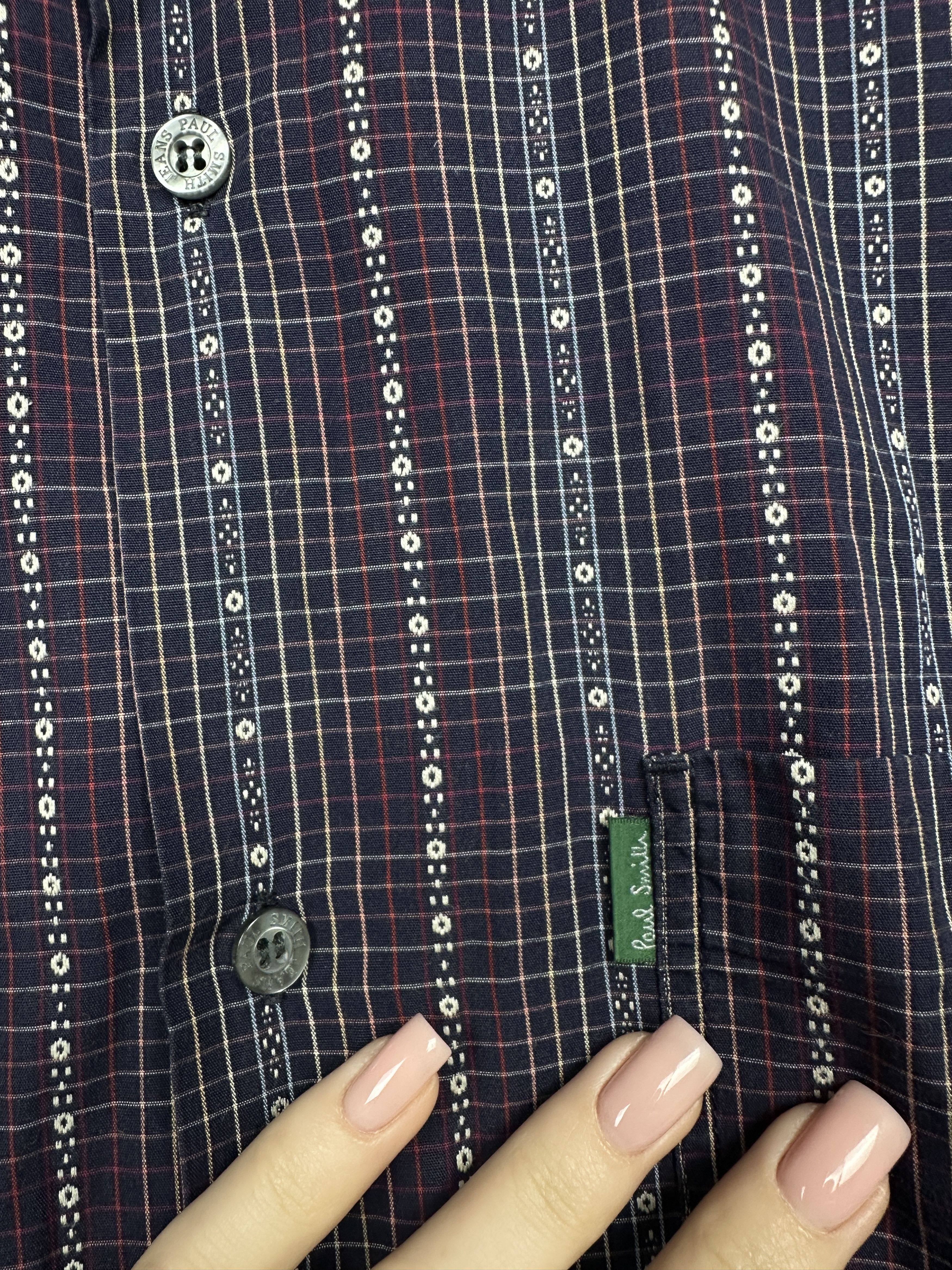 Paul Smith Paul Smith Jeans Vintage Mens Long Sleeve Shirt Size US L / EU 52-54 / 3 - 3 Thumbnail
