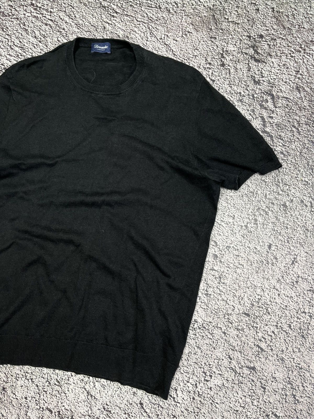 Drumohr VINTAGE DRUMOHR LINEN TEE SHIRT OLD MONDEY LUXURY CASUAL Size US M / EU 48-50 / 2 - 3 Thumbnail