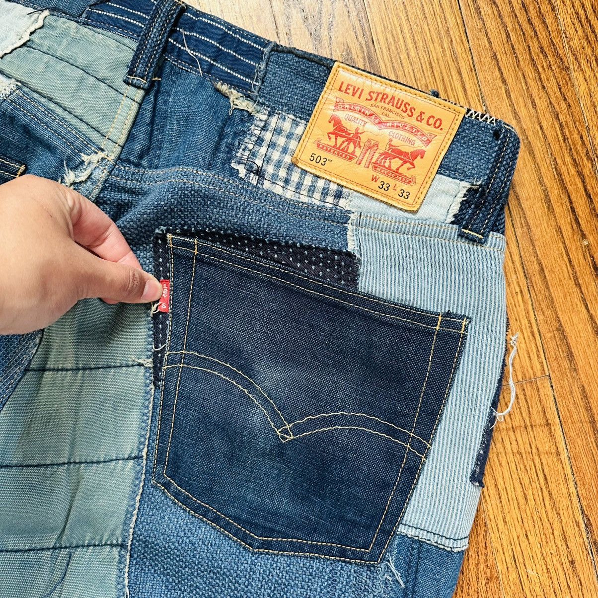 Junya Watanabe × Levi's Juna Watanabe reconstructed Levi’s Size US 33 - 4 Thumbnail