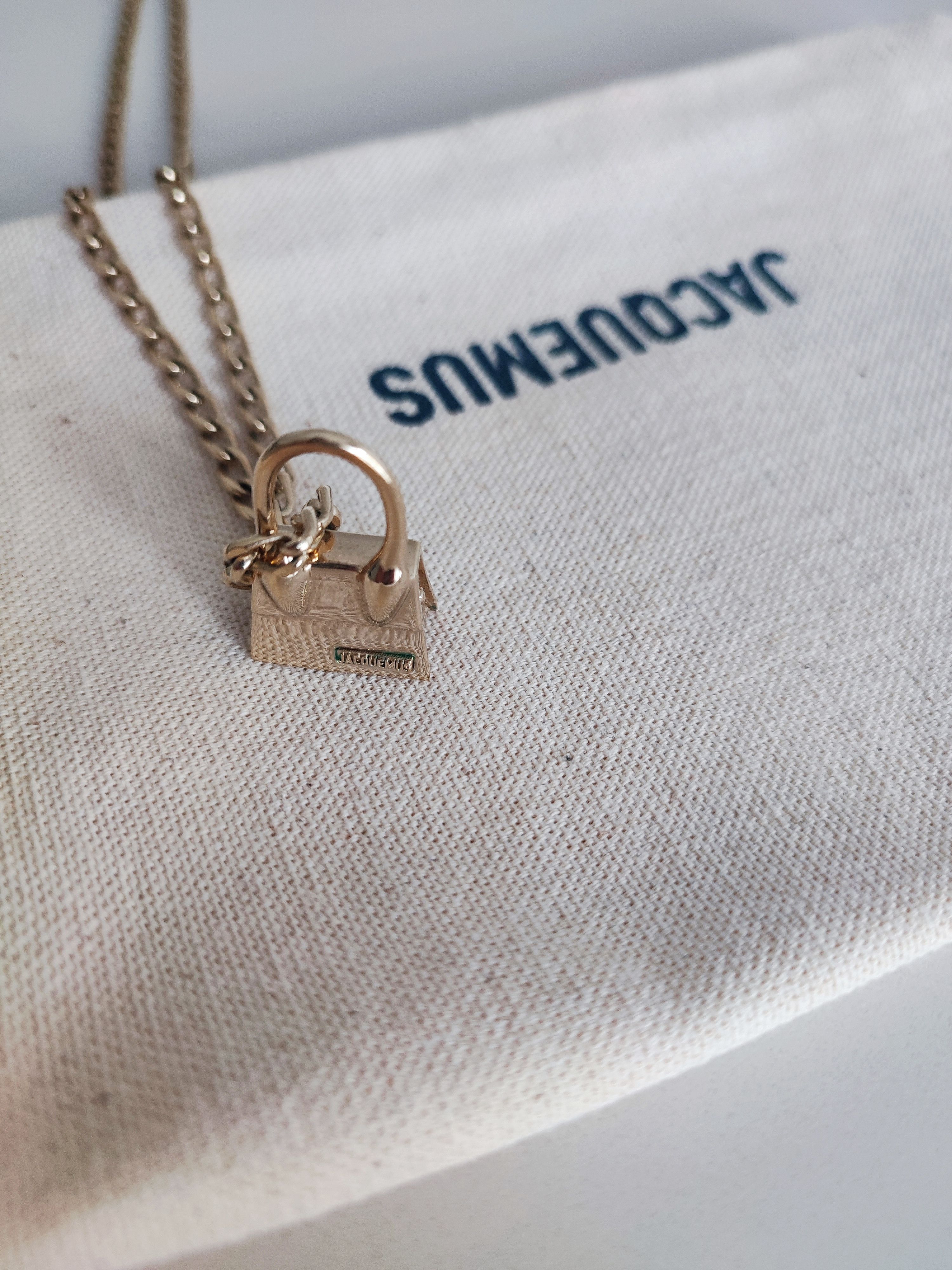 Jacquemus jacquemus le Chiquito Golden necklace Size ONE SIZE - 1 Thumbnail