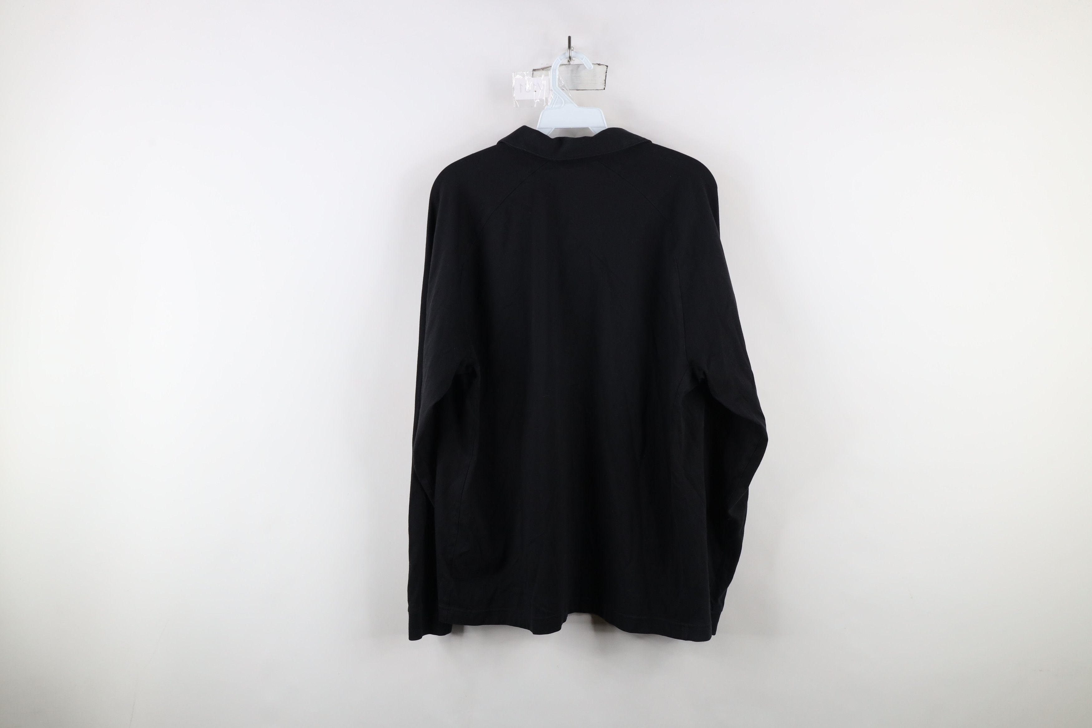 Brooks Brothers Vintage Brooks Brothers Cotton Long Sleeve Polo Shirt Black Size US L / EU 52-54 / 3 - 10 Thumbnail
