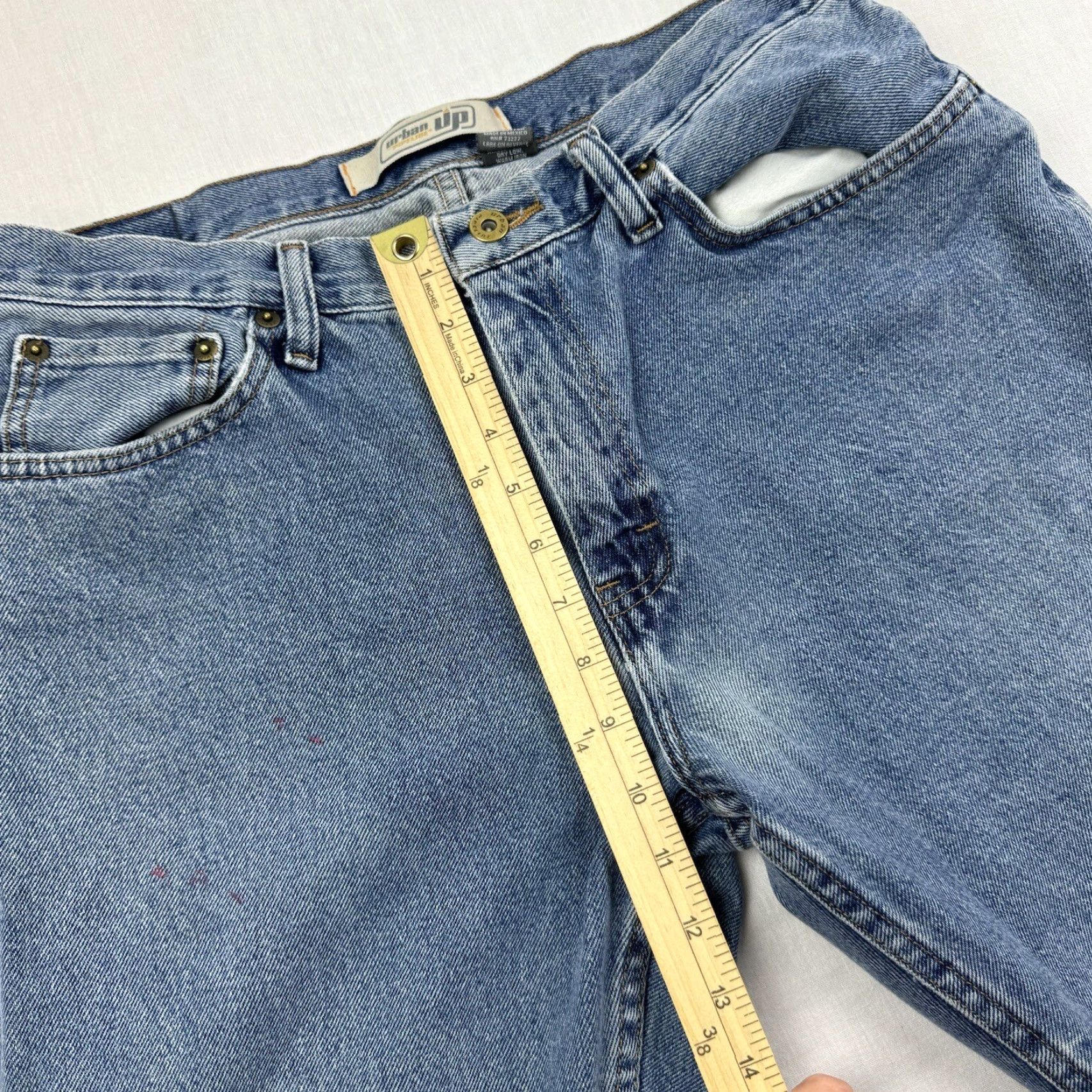 Vintage VINTAGE Urban Pipeline Baggy Jeans Adult 34x32 Blue Grunge Y2K Mens Size US 34 / EU 50 - 6 Thumbnail