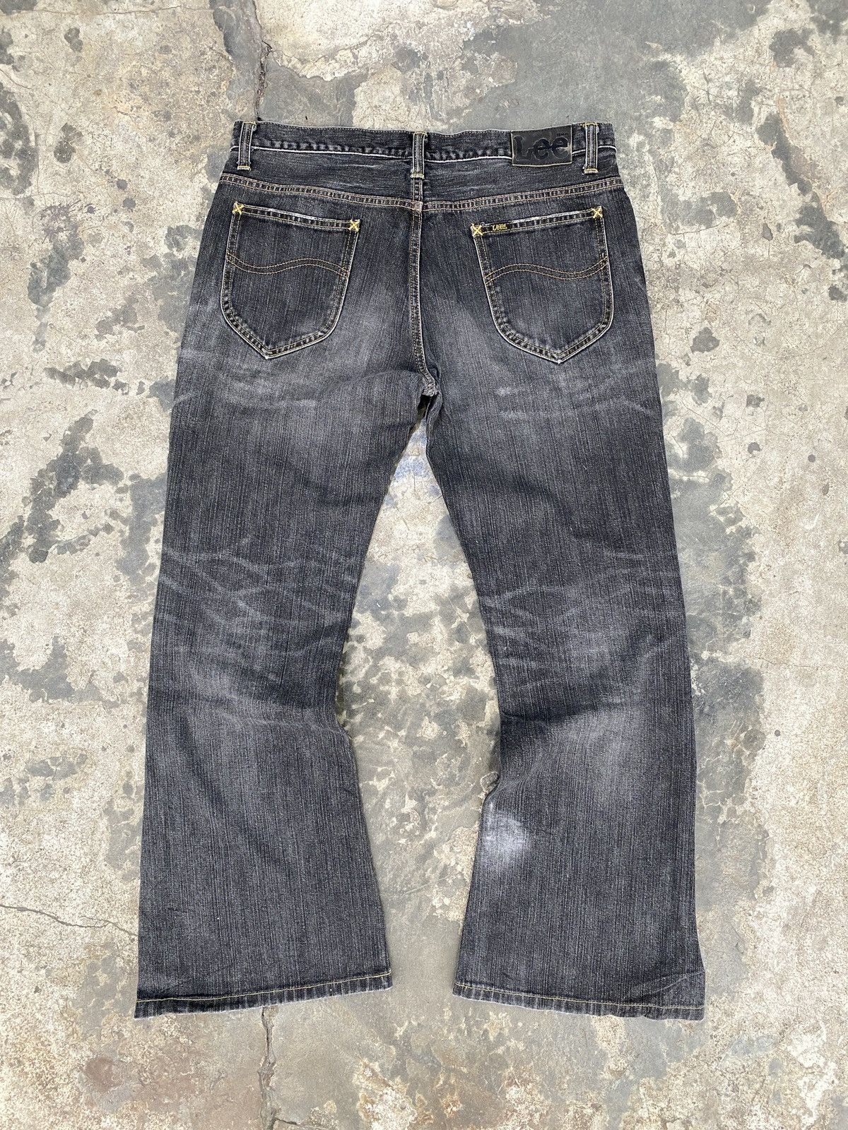 Lee Vintage Lee Rider Faded Denim Flare Size US 34 / EU 50 - 14 Thumbnail