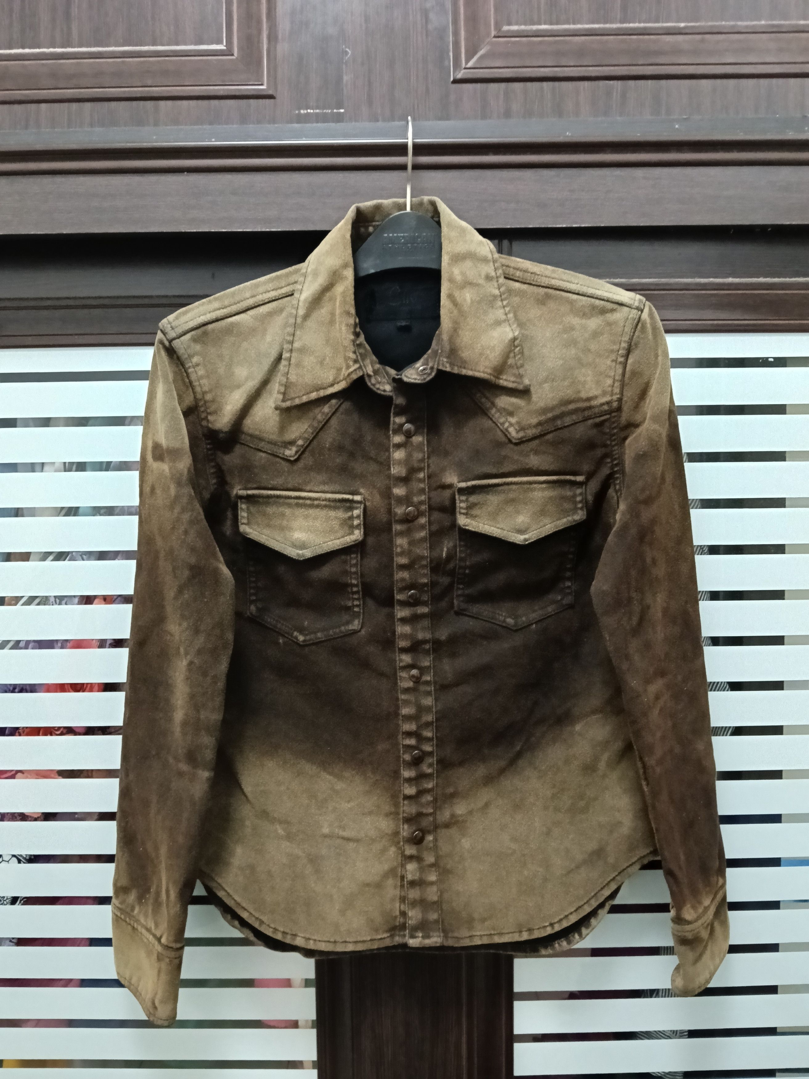 JACKROSE 💥 Jackrose Luv Maison Suede Western Shirt💥 Size US S / EU 44-46 / 1 - 1 Thumbnail