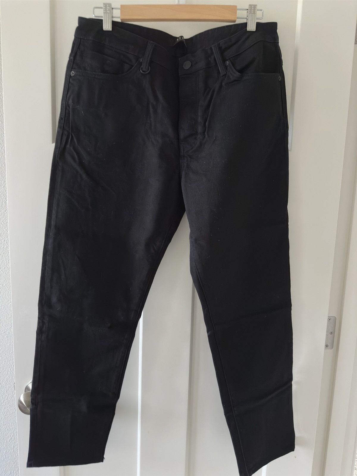 NEUW Denim NEUW Studio Baggy Jeans Forever Black 34x28 Size US 33 - 2 Thumbnail