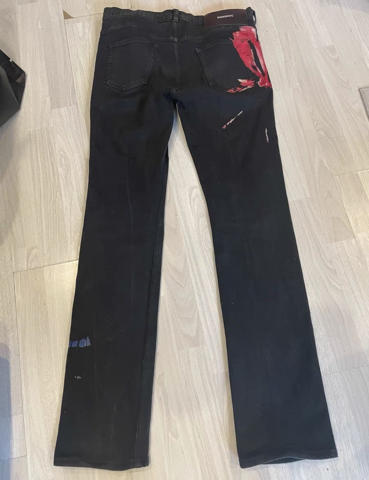 Calvin Klein Calvin Klein 205W39NYC by Raf Simons Gradient Denim Jeans Size US 32 / EU 48 - 2 Thumbnail