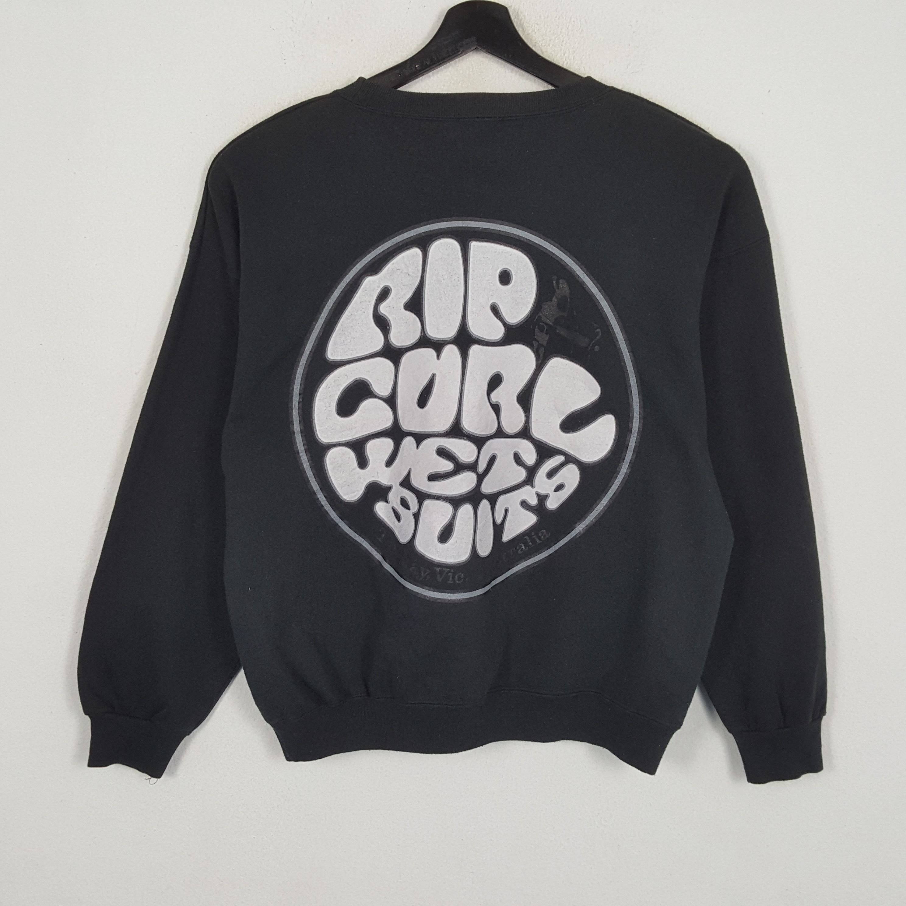 RIP CURL Surfing Style Backprint Design Vintage Sweatshirt