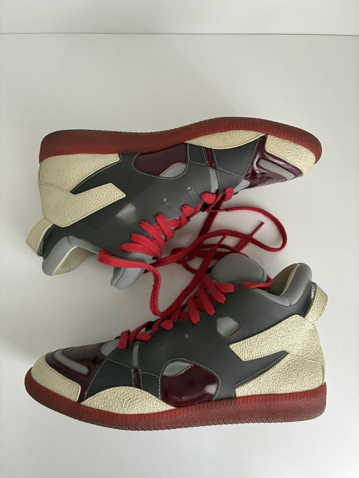 Maison Margiela Maison Margiela Rubber Paneled Neo-Sneakers luxury designer Size US 8 / EU 41 - 20 Thumbnail