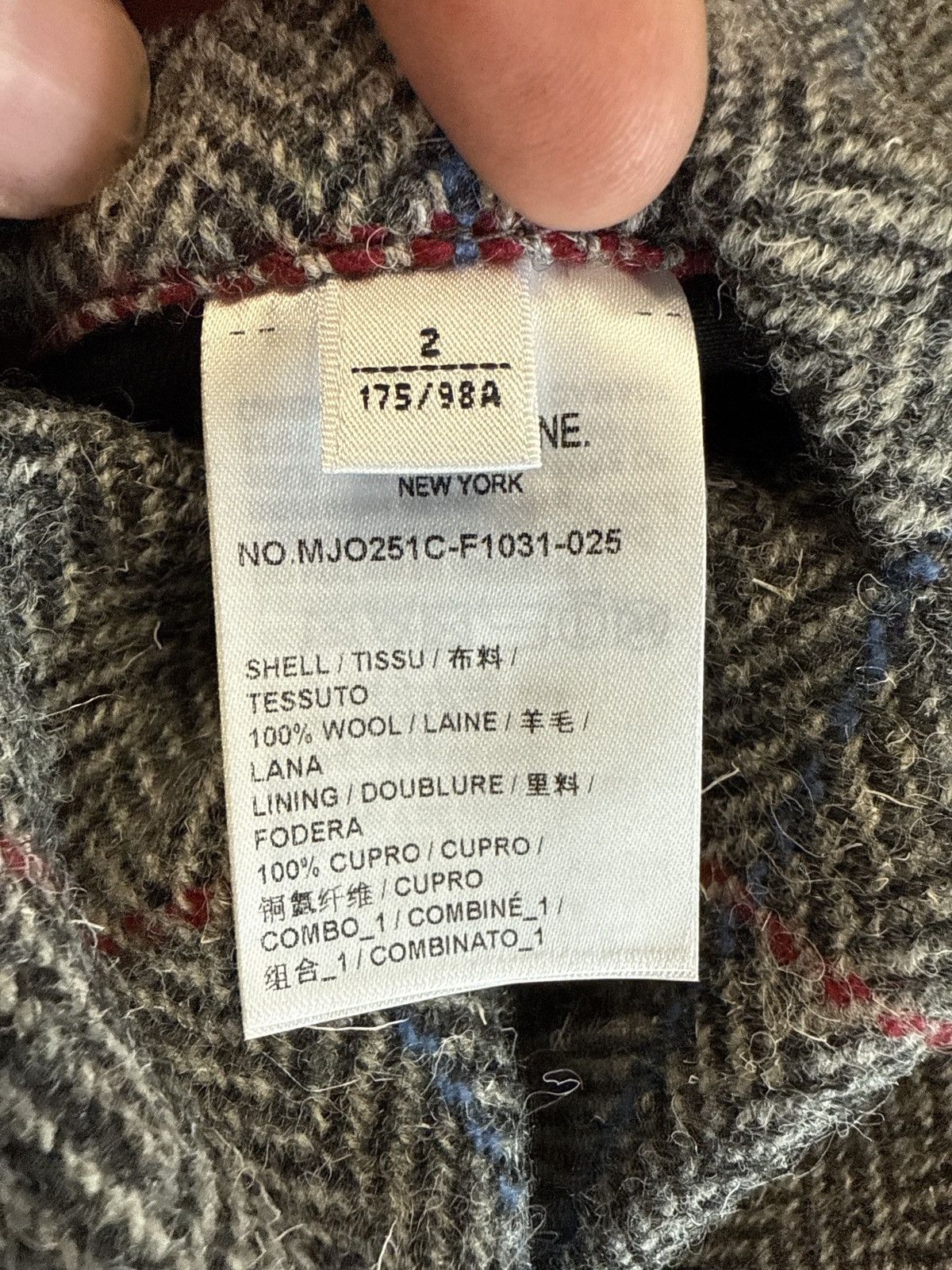 Thom Browne Thom Browne Tweed Utility Jacket BNWT Size 2 + Bag & Hanger Size US M / EU 48-50 / 2 - 10 Thumbnail